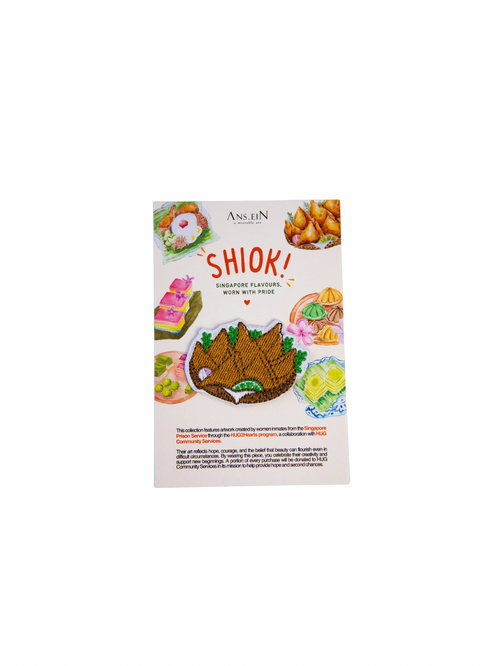 SHIOK! Embroidery Patch