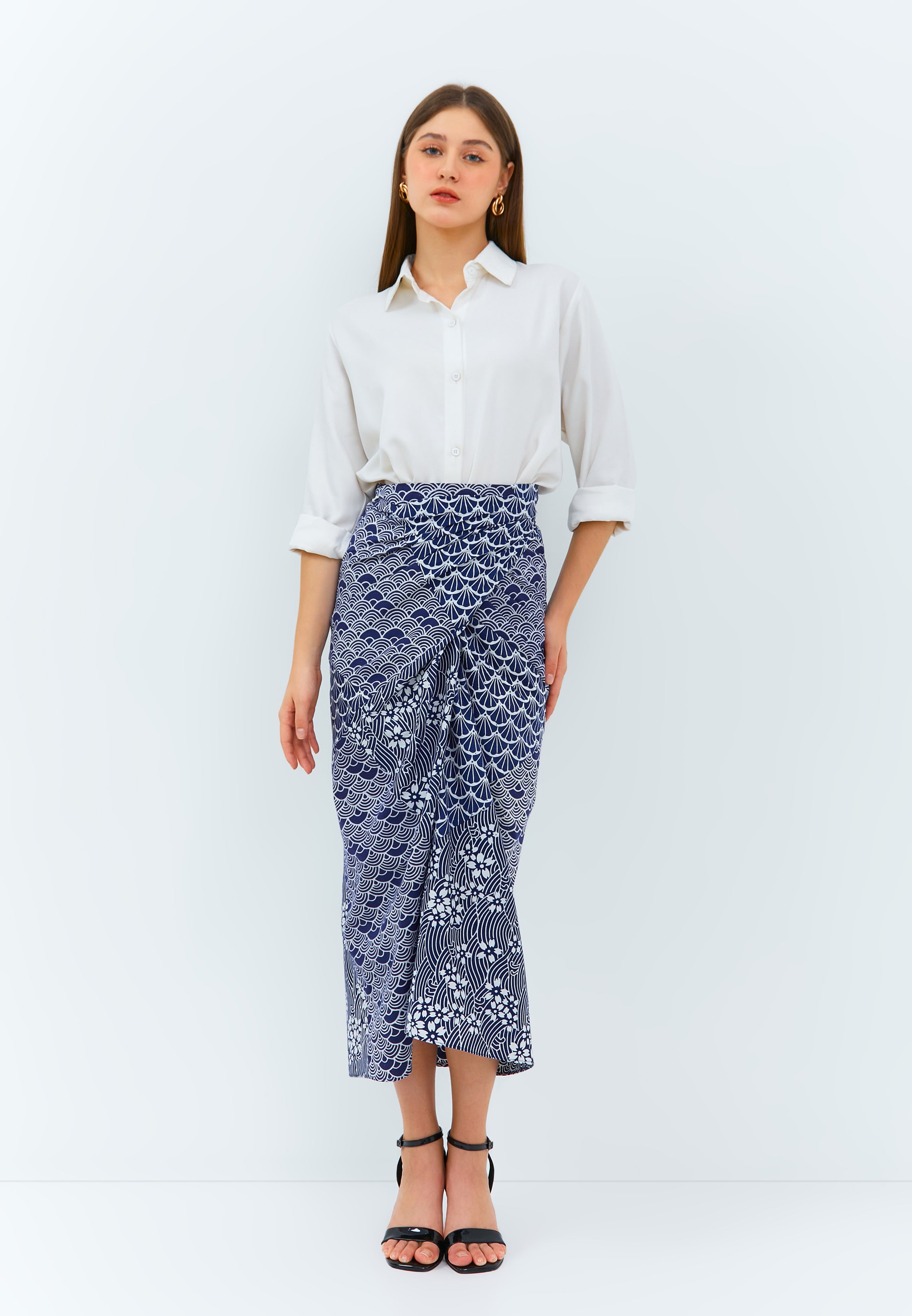 Kintsugi Sarong Skirt