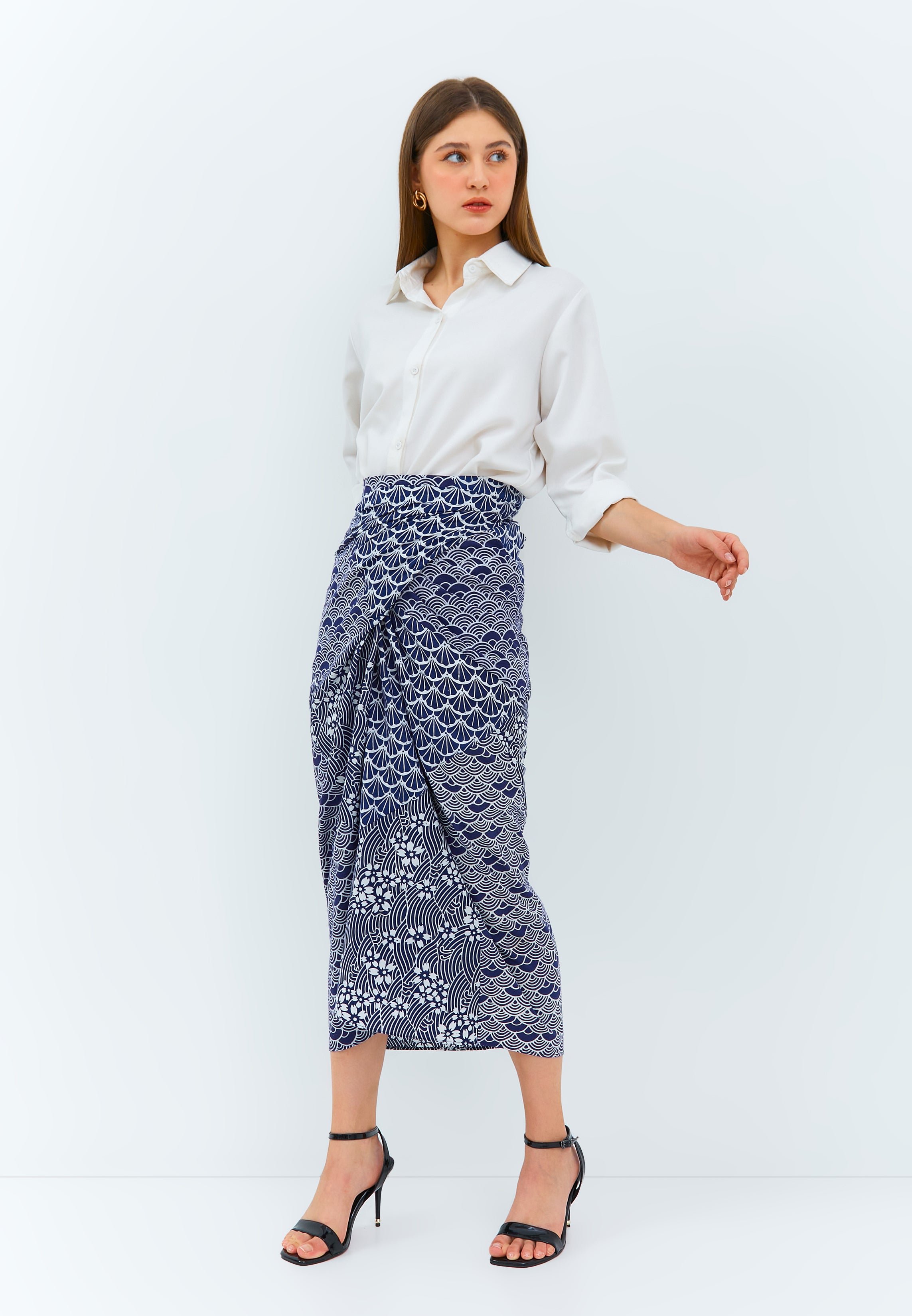 Kintsugi Sarong Skirt