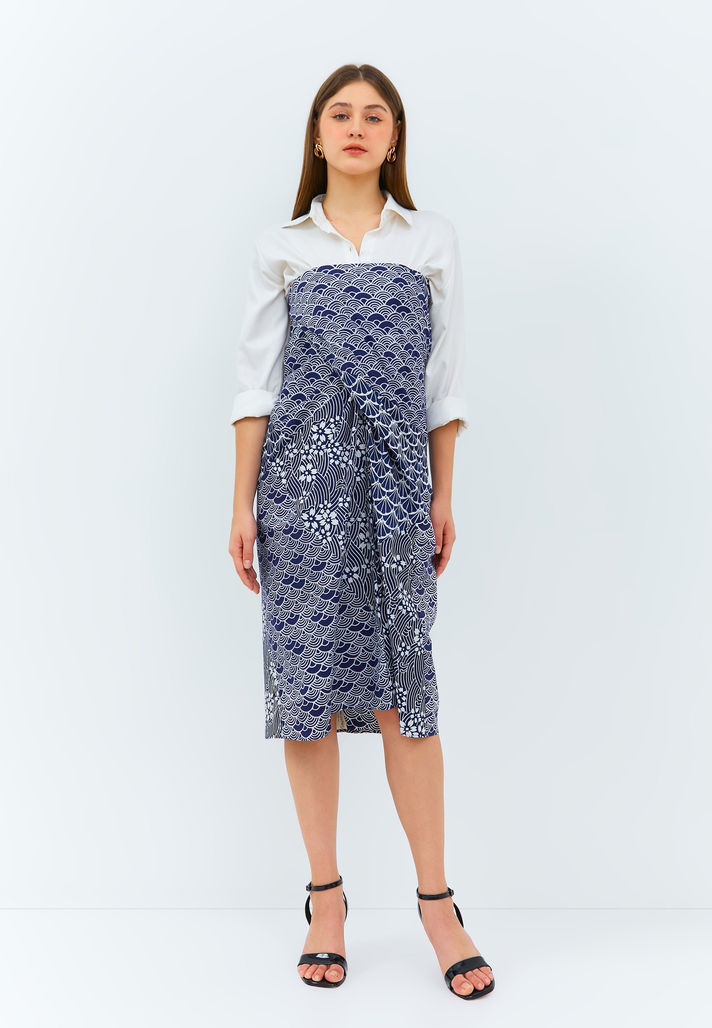 Kintsugi Sarong Skirt