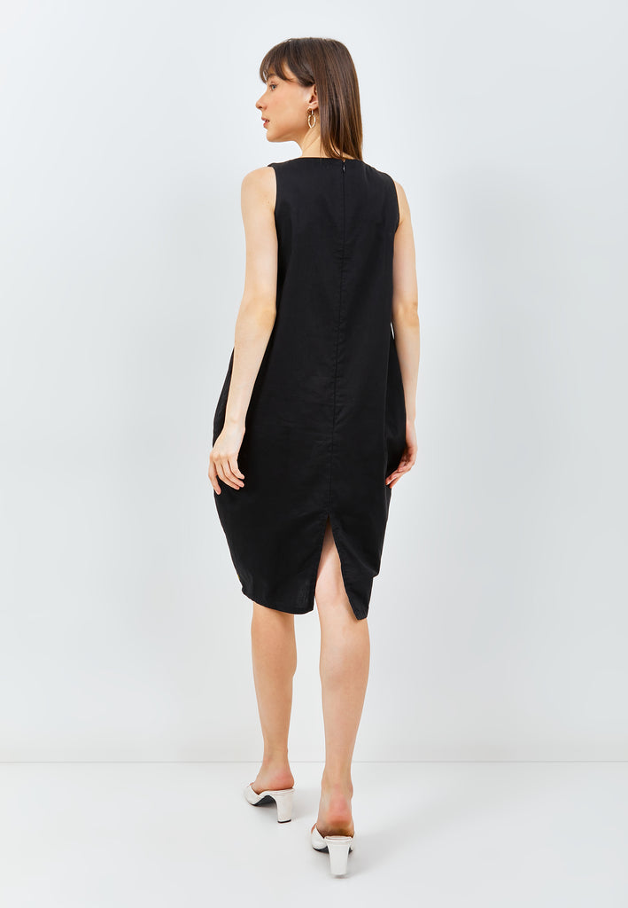 SECRET GARDEN Black Tulip Dress ANS.EIN SECRET GARDEN Black Tulip Dress ANS.EIN