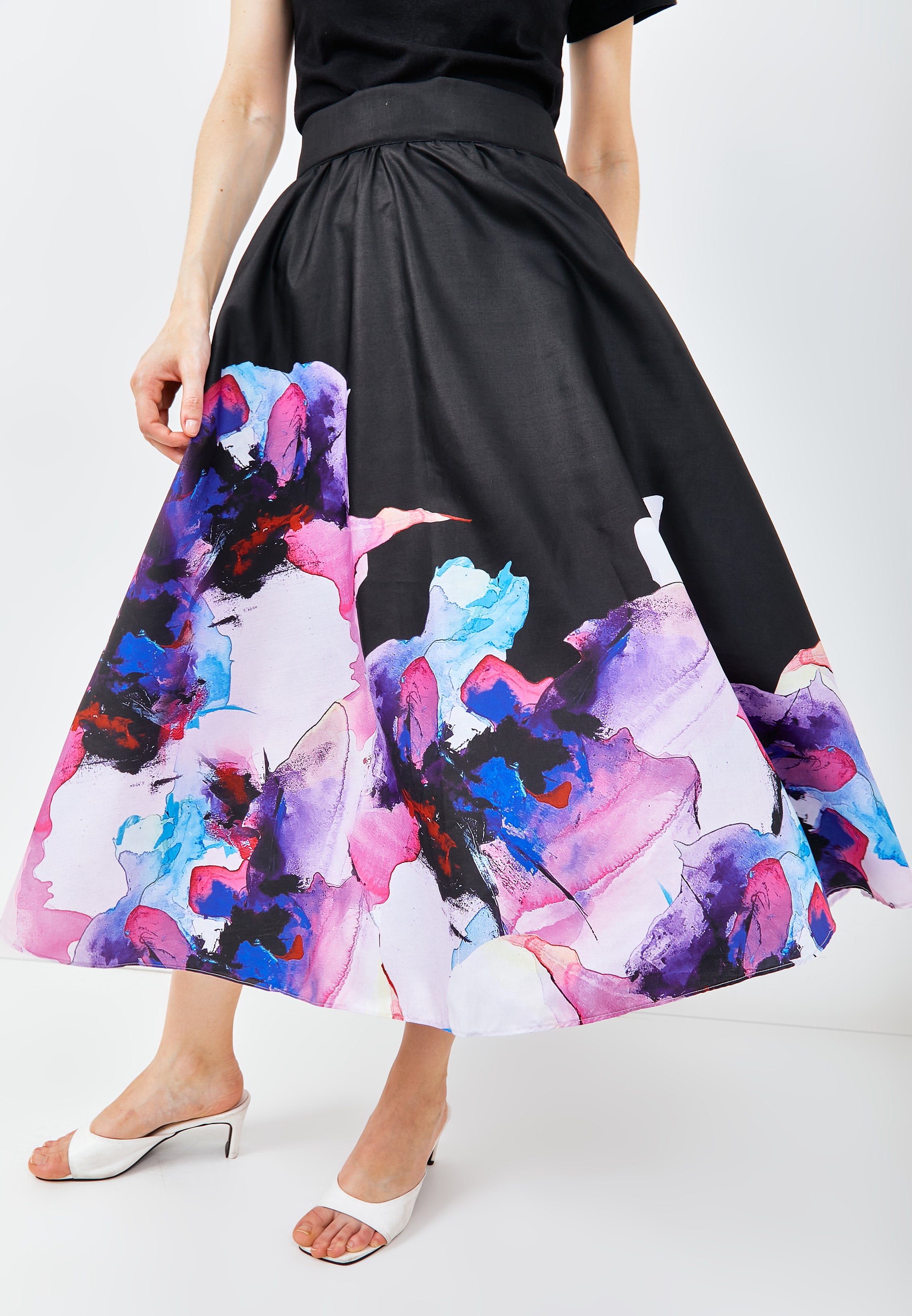 RIPPLE Maxi Circle Skirt