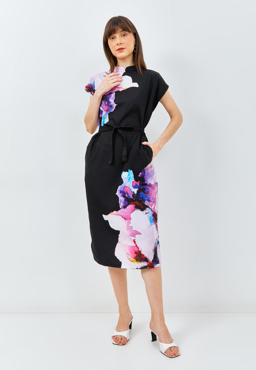 RIPPLE Kimono Cheongsam Dress