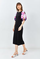 RIPPLE Puff Sleeve Dress