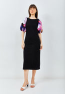 RIPPLE Puff Sleeve Dress