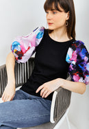 RIPPLE Puff Sleeve Top