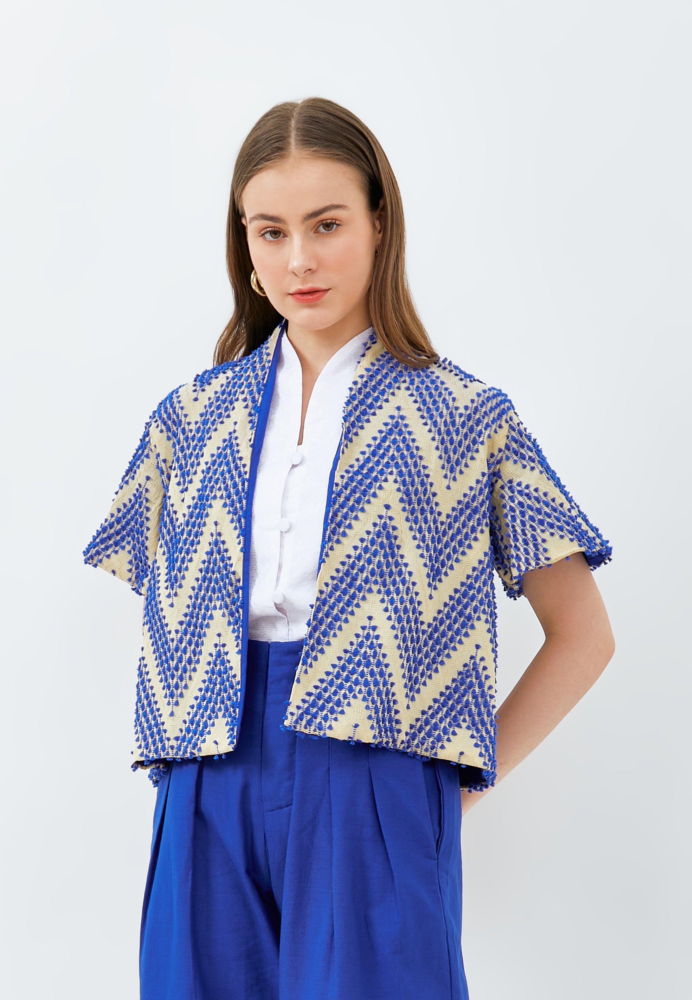 3D Tenun Cardigan