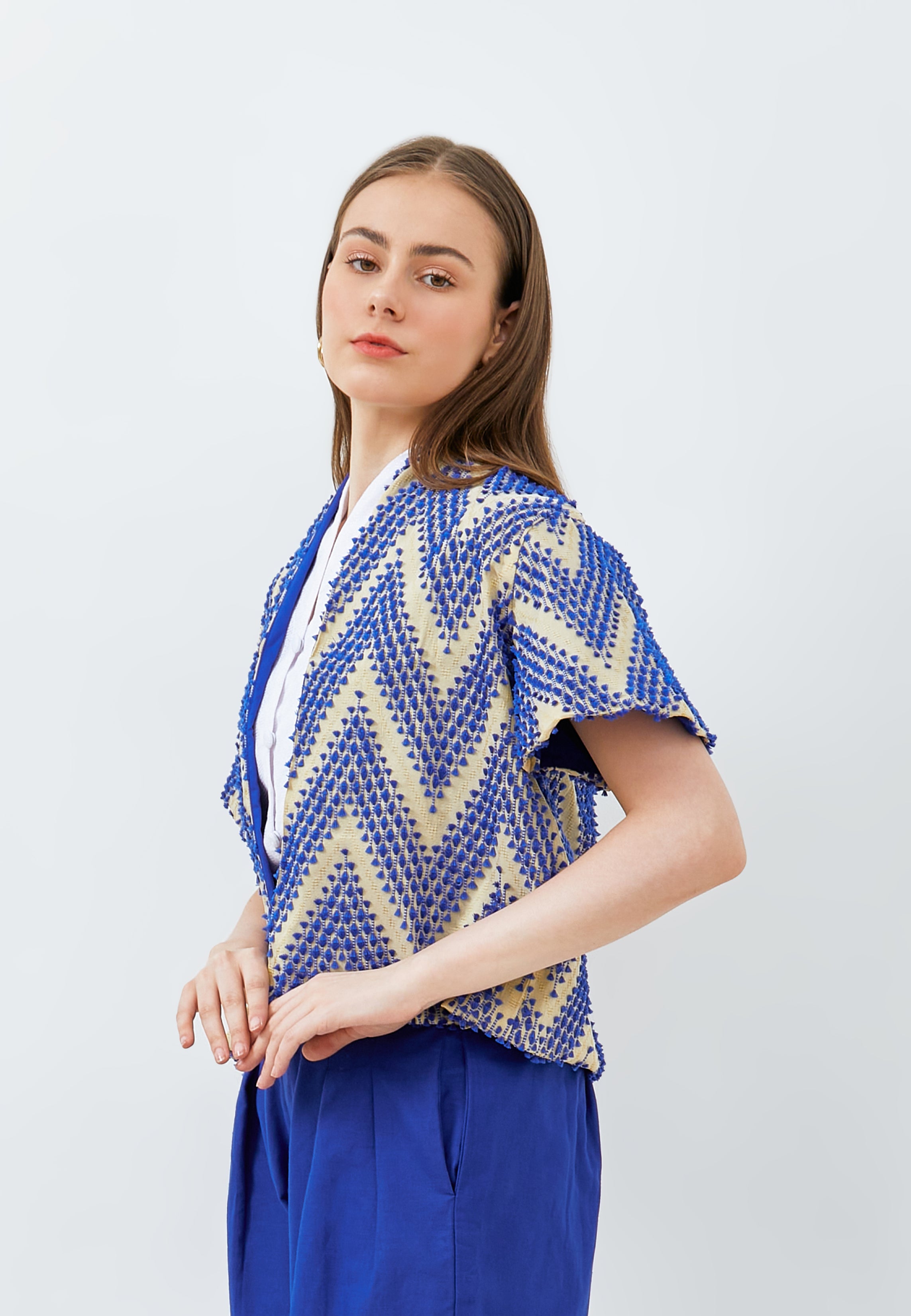 3D Tenun Cardigan