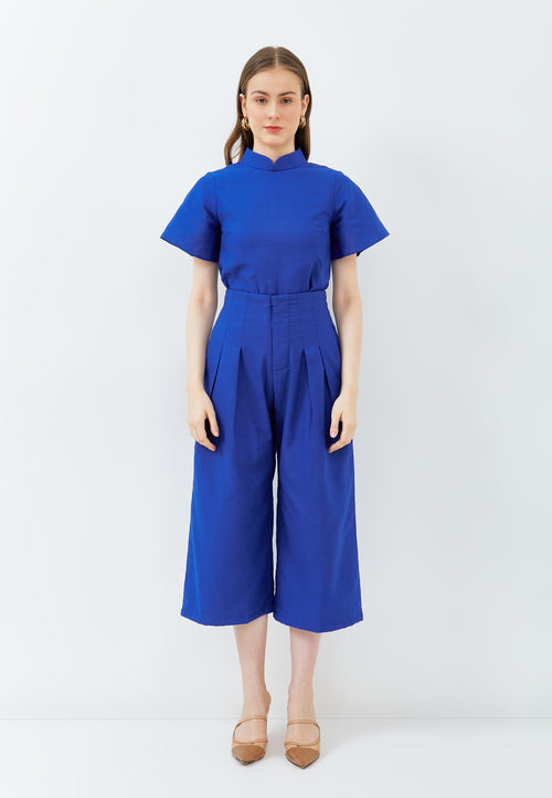 Linen High Waist Pants