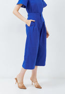 Linen High Waist Pants