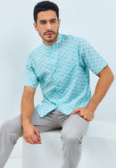 CLOUD Mint Man Batik Shirt