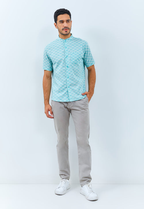CLOUD Mint Man Batik Shirt