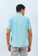 CLOUD Mint Man Batik Shirt