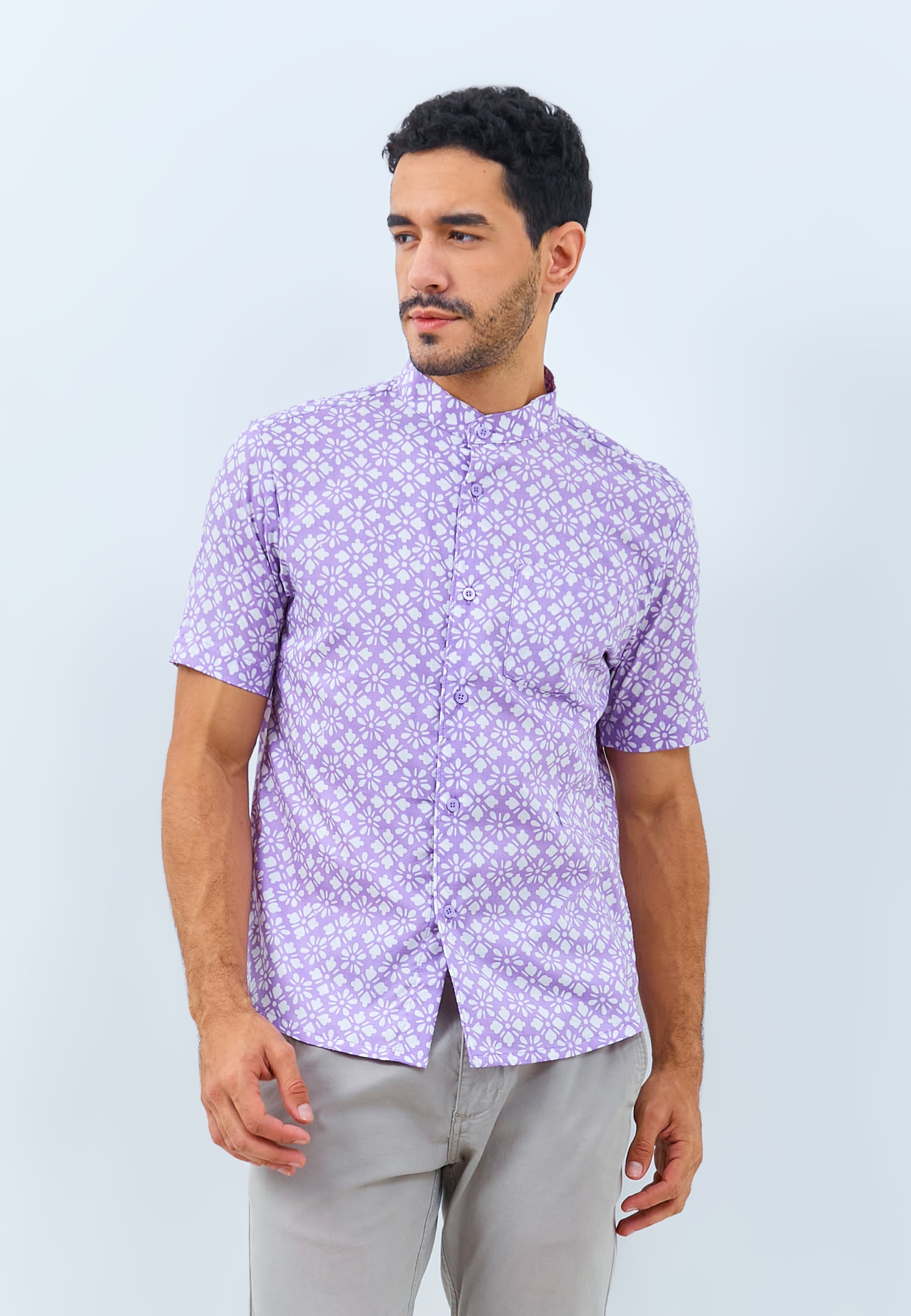 STARS Lilac Man Shirt