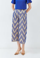 3D Tenun High Waist Pants