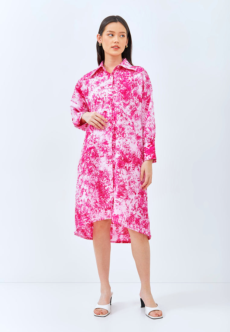 PINK GALAXY Shirt Dress