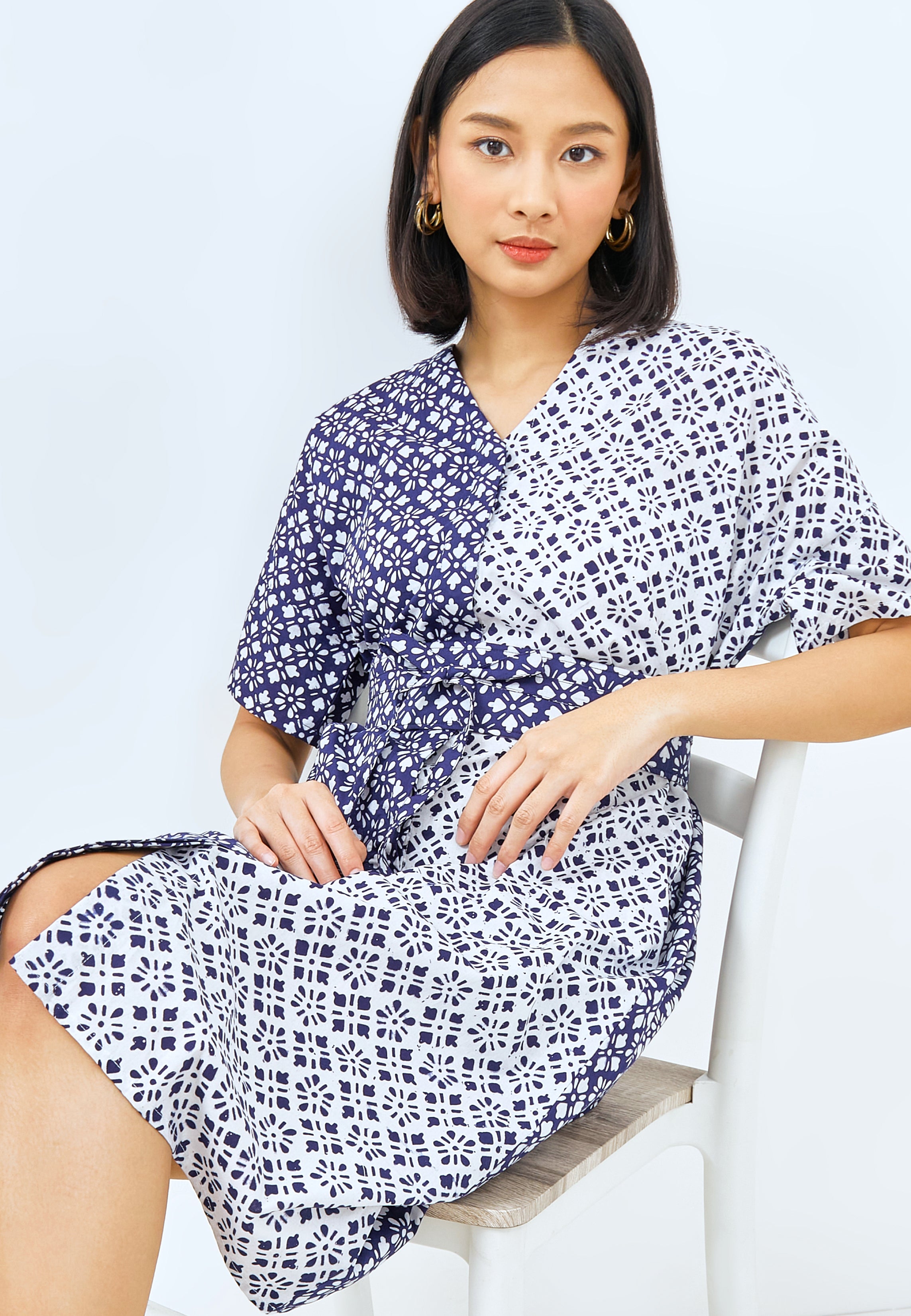 HISHI Kimono Dress