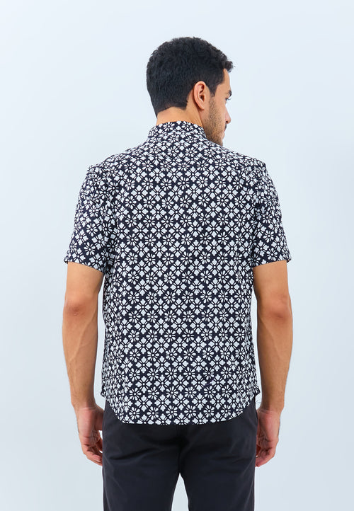 STARS Black Man Shirt