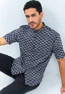 CLOUD Black Man Batik Shirt