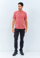 CLOUD Red Man Batik Shirt