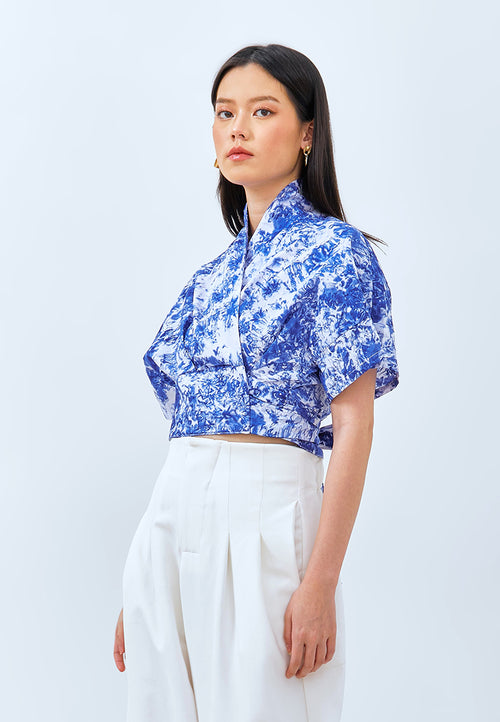 PINK GALAXY Wrap Top