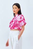 PINK GALAXY Wrap Top