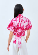 PINK GALAXY Wrap Top