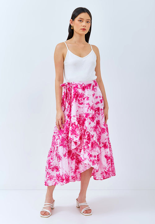 PINK GALAXY Wrap Skirt