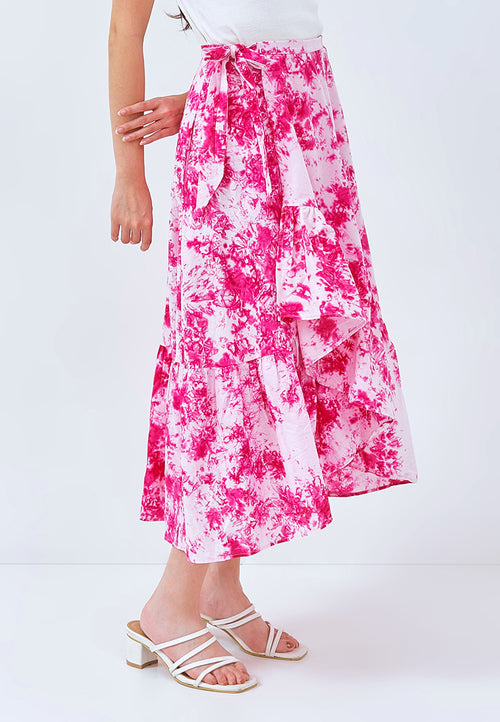 PINK GALAXY Wrap Skirt