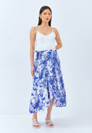 BLUE GALAXY Wrap Skirt