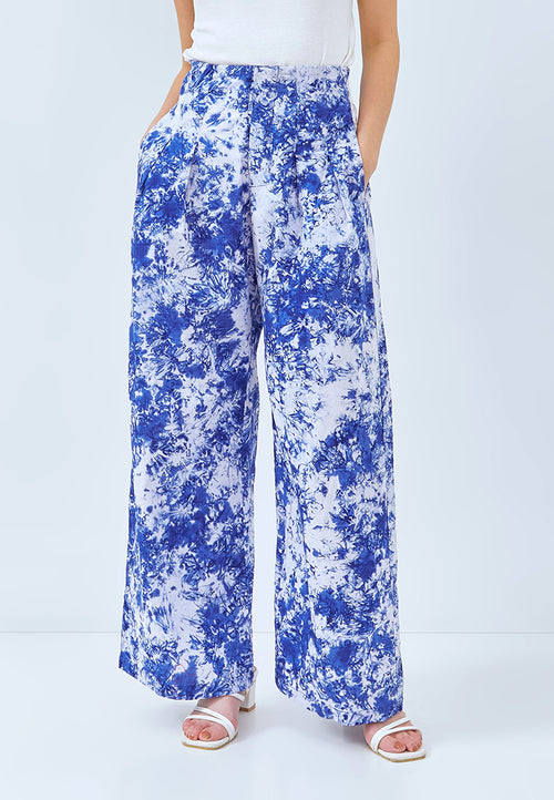 BLUE GALAXY High Waist Pants Maxi