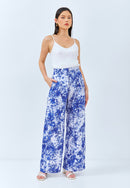 BLUE GALAXY High Waist Pants Maxi