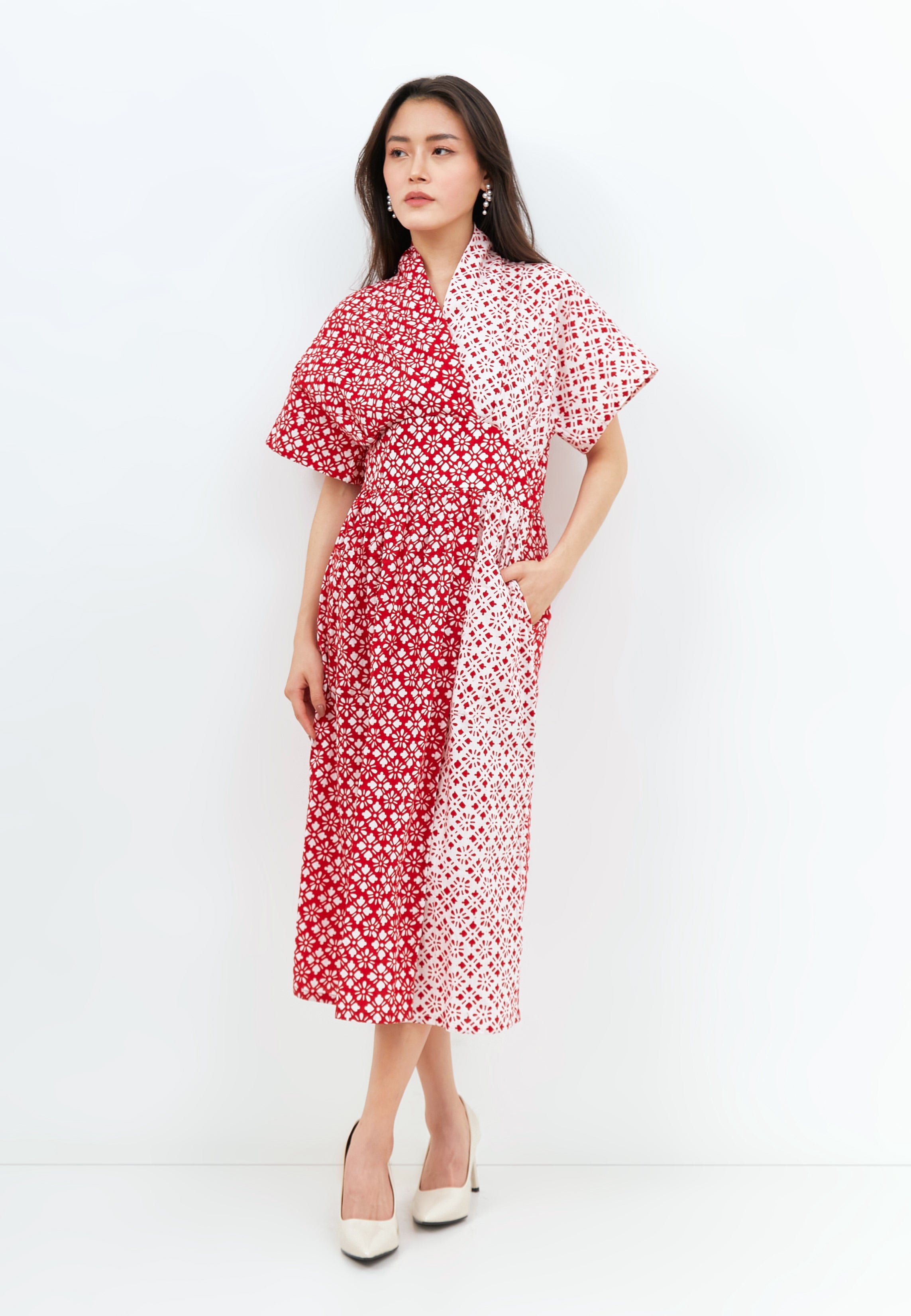 TWINKLING STARS Wrap Dress