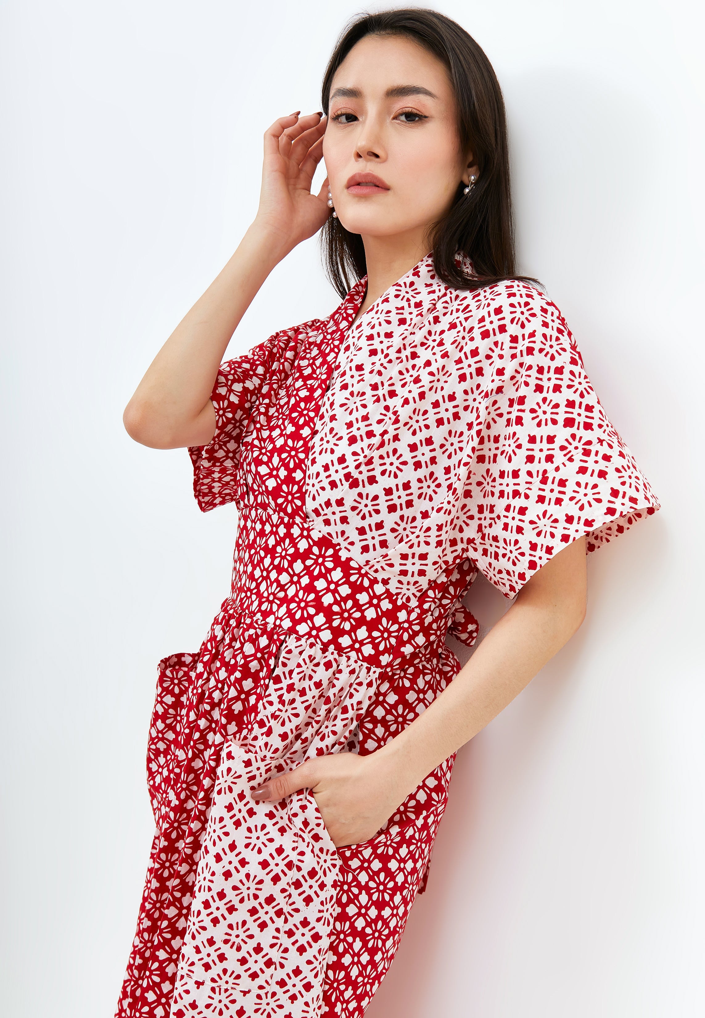 TWINKLING STARS Wrap Dress