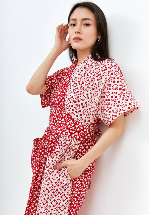 TWINKLING STARS Wrap Dress