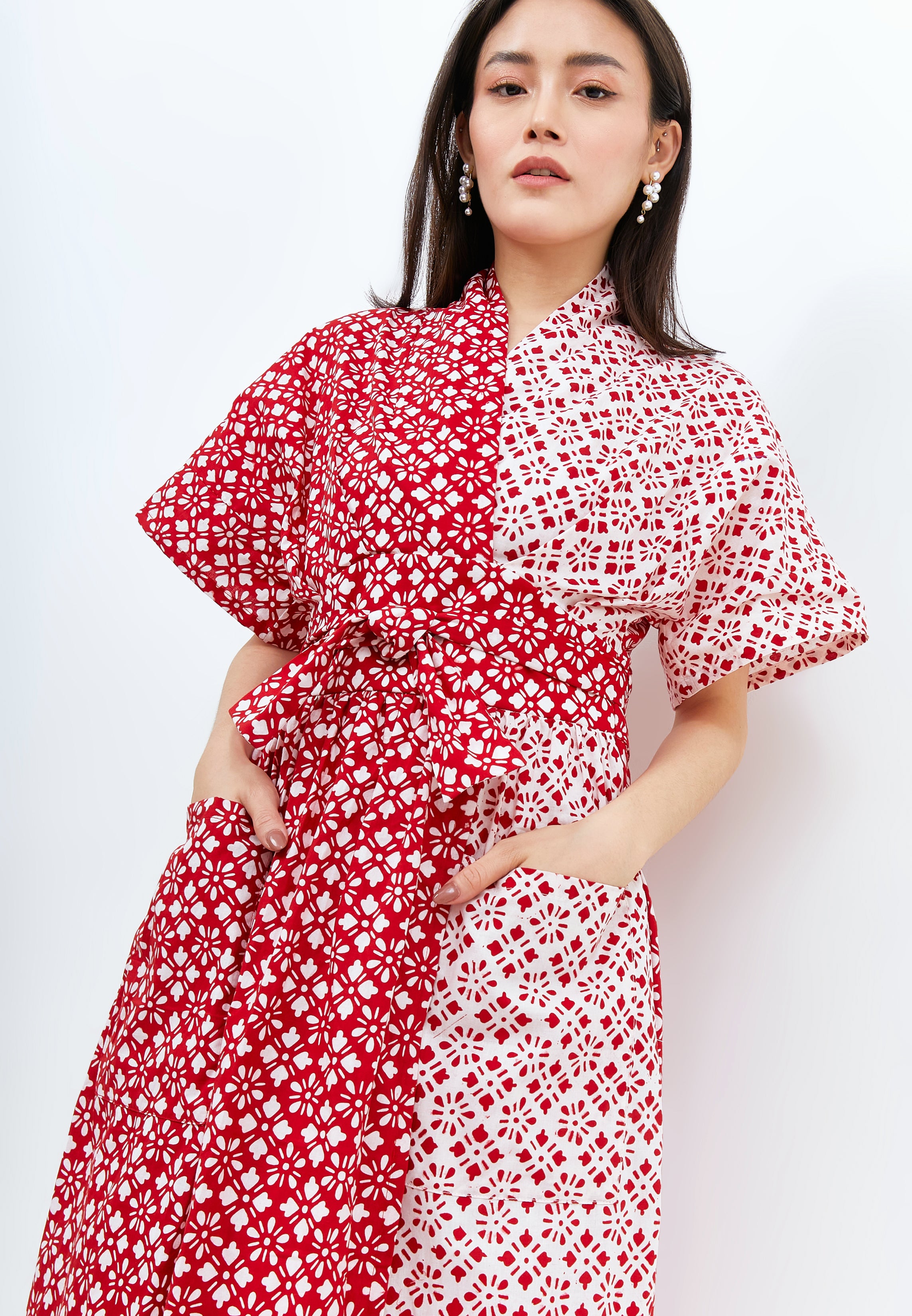 TWINKLING STARS Wrap Dress