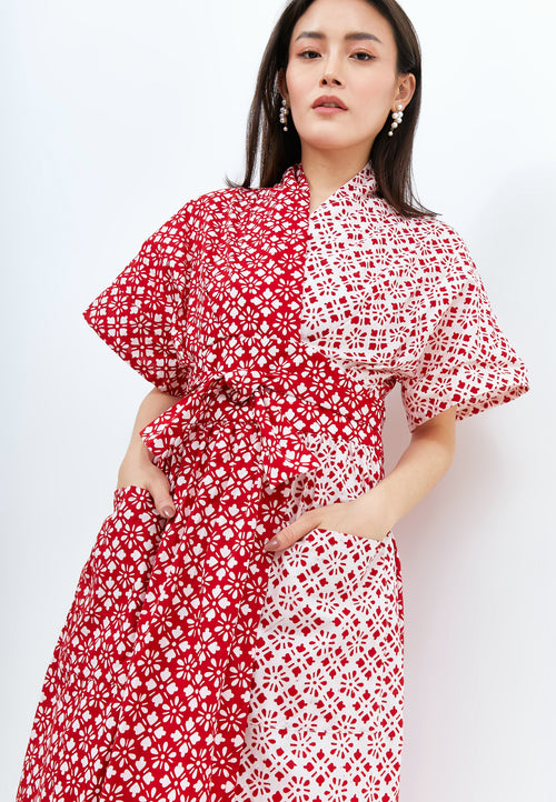 TWINKLING STARS Wrap Dress