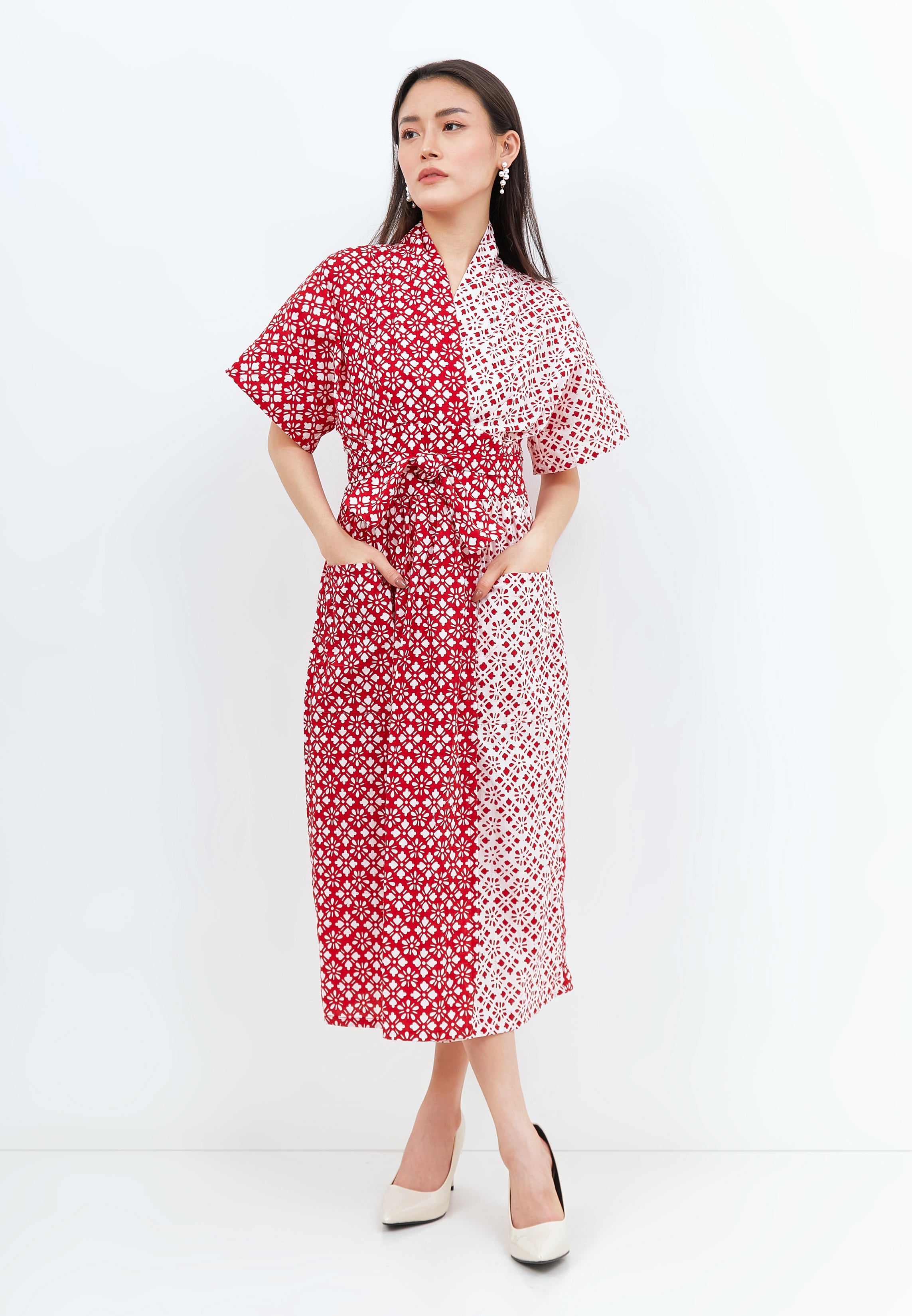 TWINKLING STARS Wrap Dress