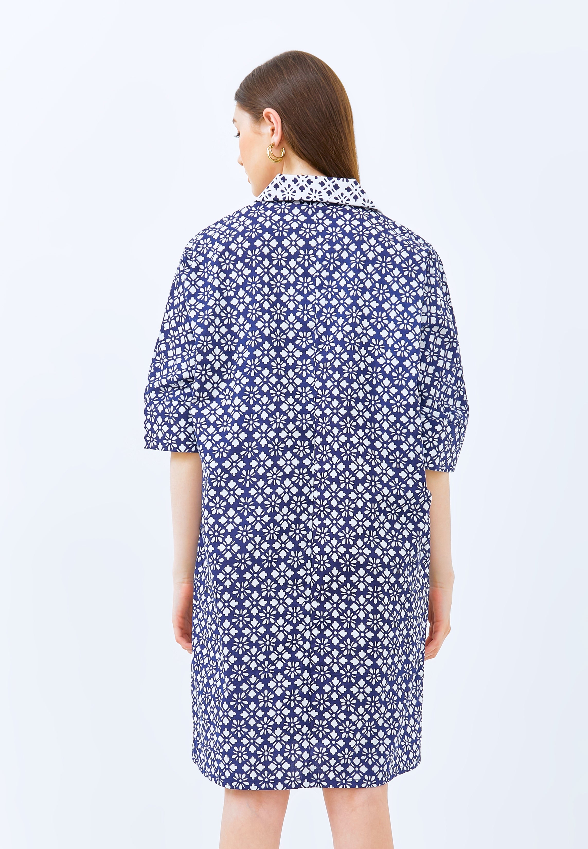 HISHI NAVY Ella Dress