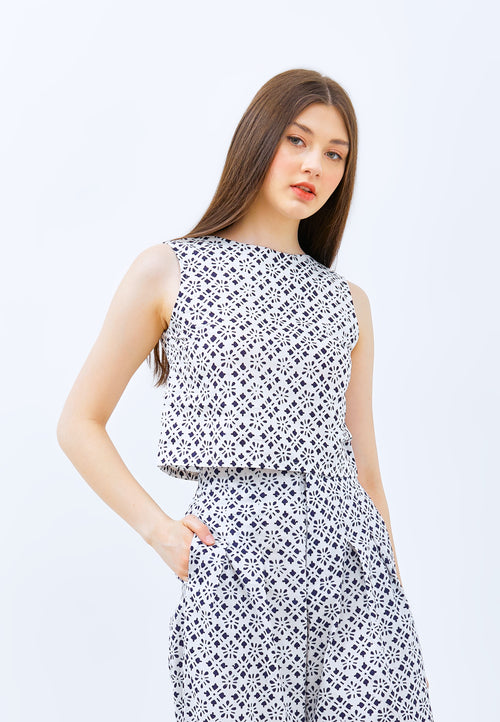 HISHI WHITE Crop Top
