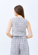 HISHI WHITE Crop Top