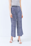 HISHI NAVY High Waist Pants Maxi