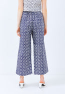 HISHI NAVY High Waist Pants Maxi