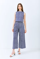 HISHI Navy Crop Top