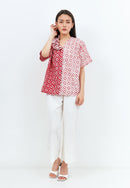 TWINKLING STARS Ruffles Kimono Button Top