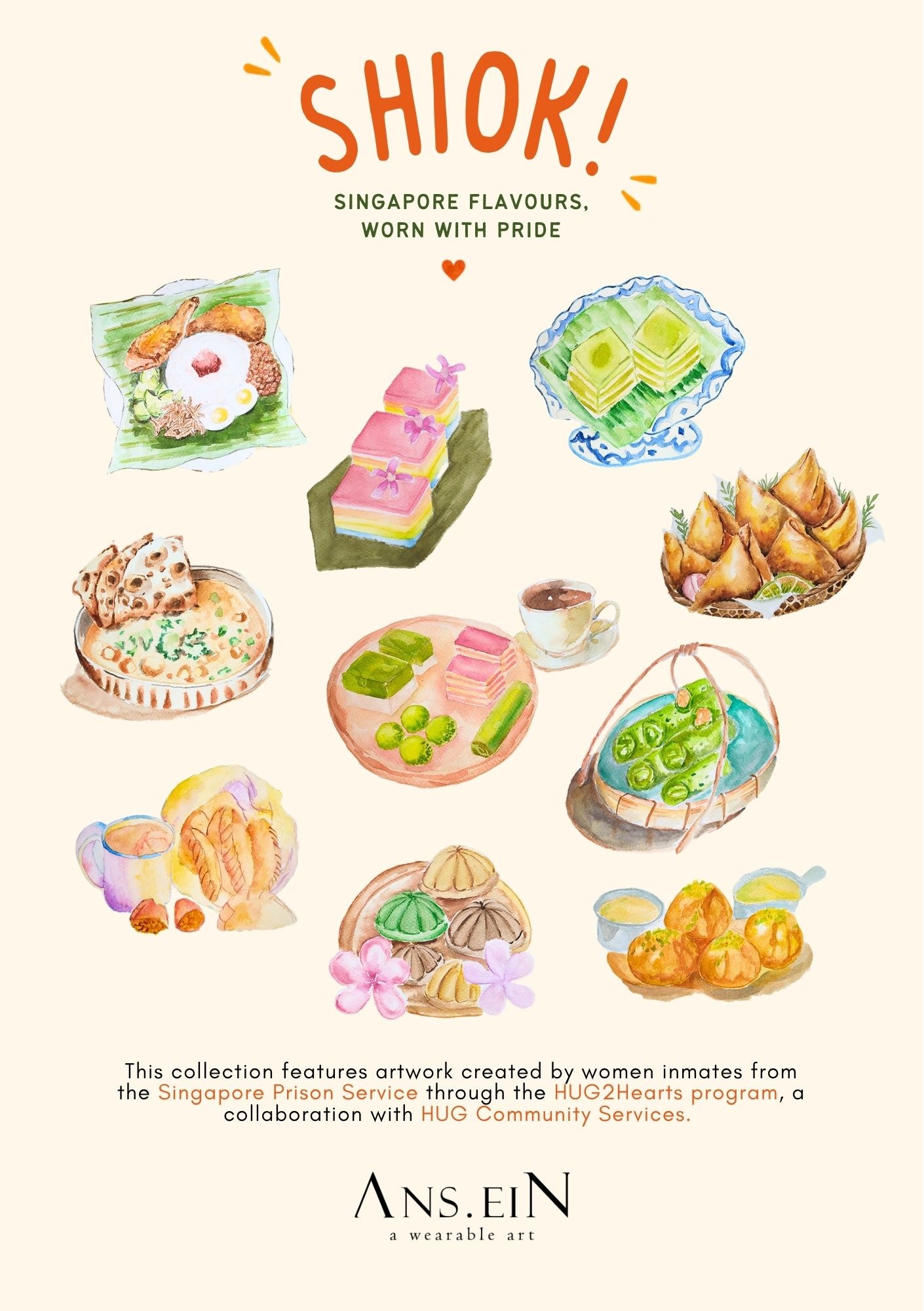SHIOK! Stickers