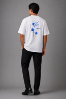 FLOURISH White Oversized Tee-Shirt