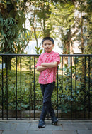 Twinkling Stars Boy Batik Shirt