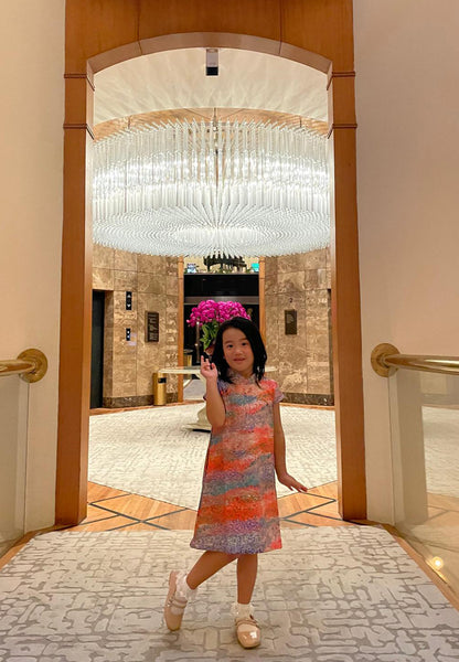 FIELDS OF FLOWER Girl Dress