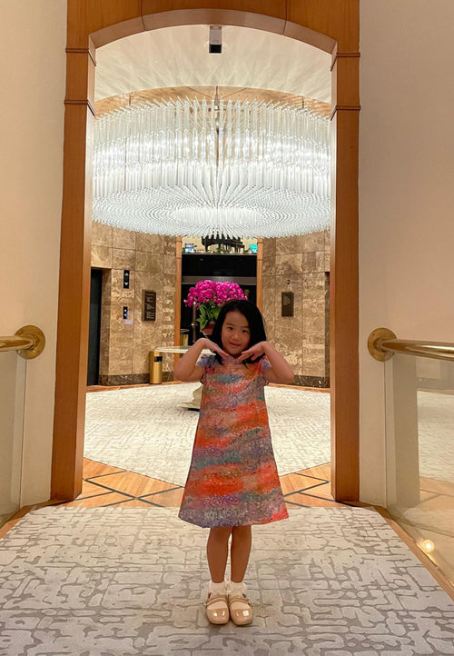FIELDS OF FLOWER Girl Dress
